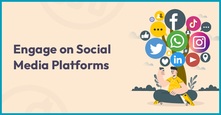 Engage on social media platform